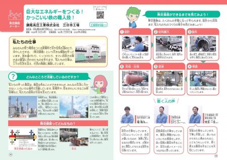 熱交換器の説明（小学生向け）